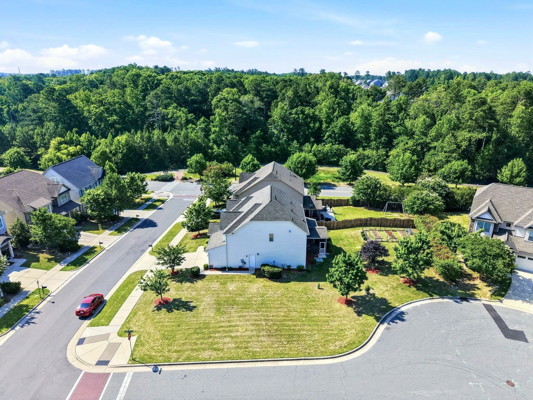 Rear Elevation · Screened Porch · Herb Garden